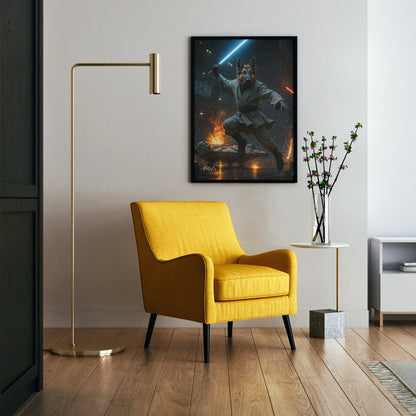 Custom Pet Portrait | Star Wars inspired Cinematic Pawtraits