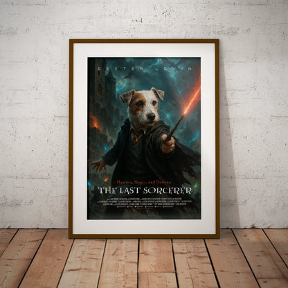 Custom Pet Movie Poster | Harry Potter Inspired Cinematic Movie Poster