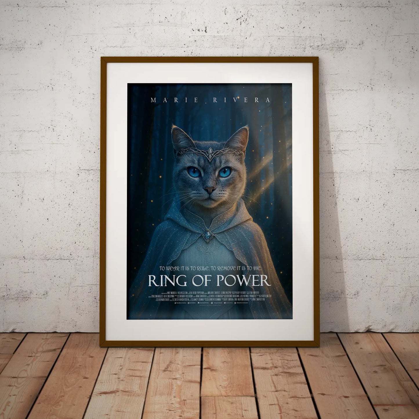 Custom Pet Movie Poster | Mystical Cinematic Movie Poster