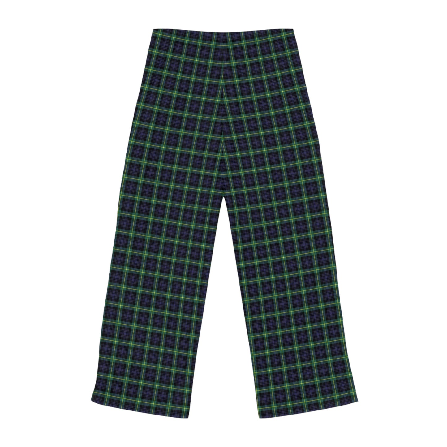 Corgi Women's Pajama Pants (Blue/Green)