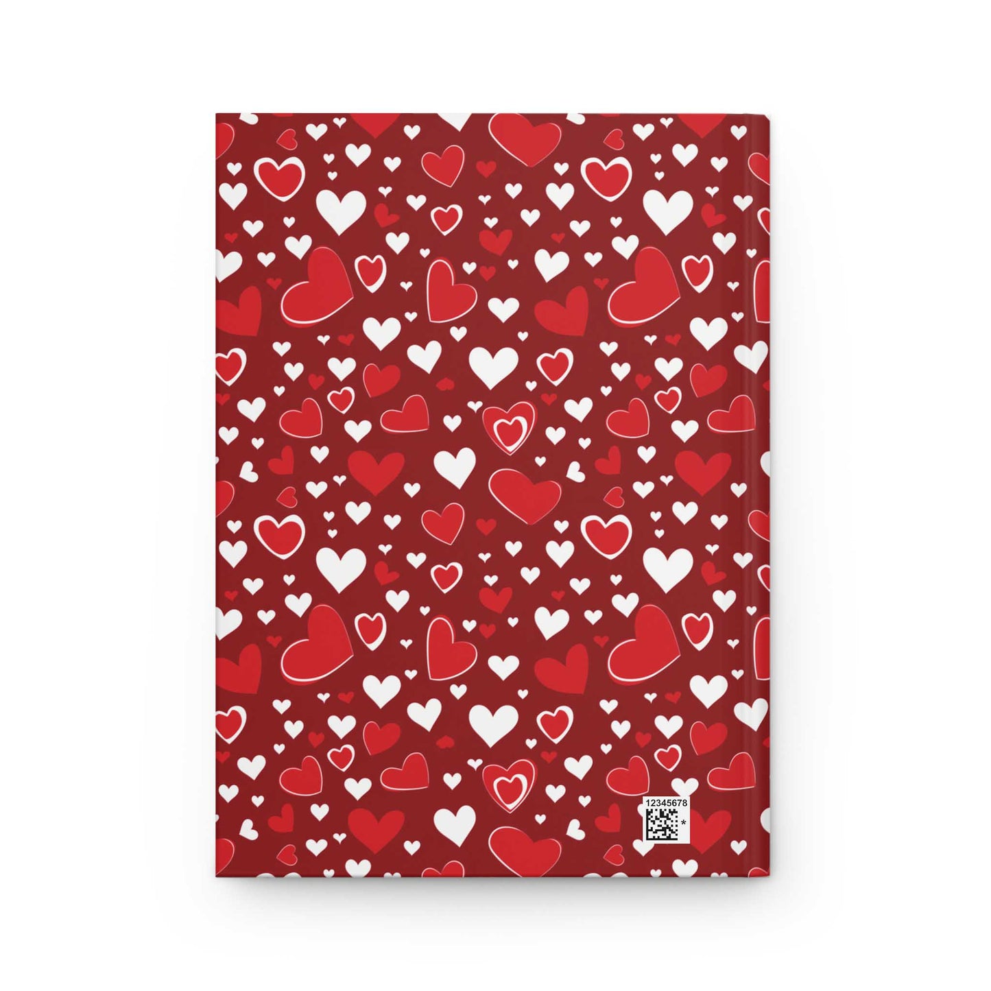 Personalized Westie Hearts Hardcover Journal