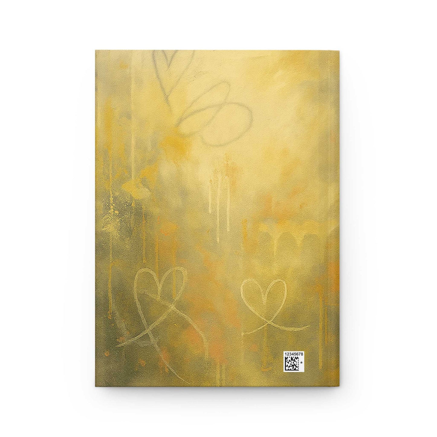 Personalized Golden Retriever Fine-Art Graffiti-Style Hardcover Journal