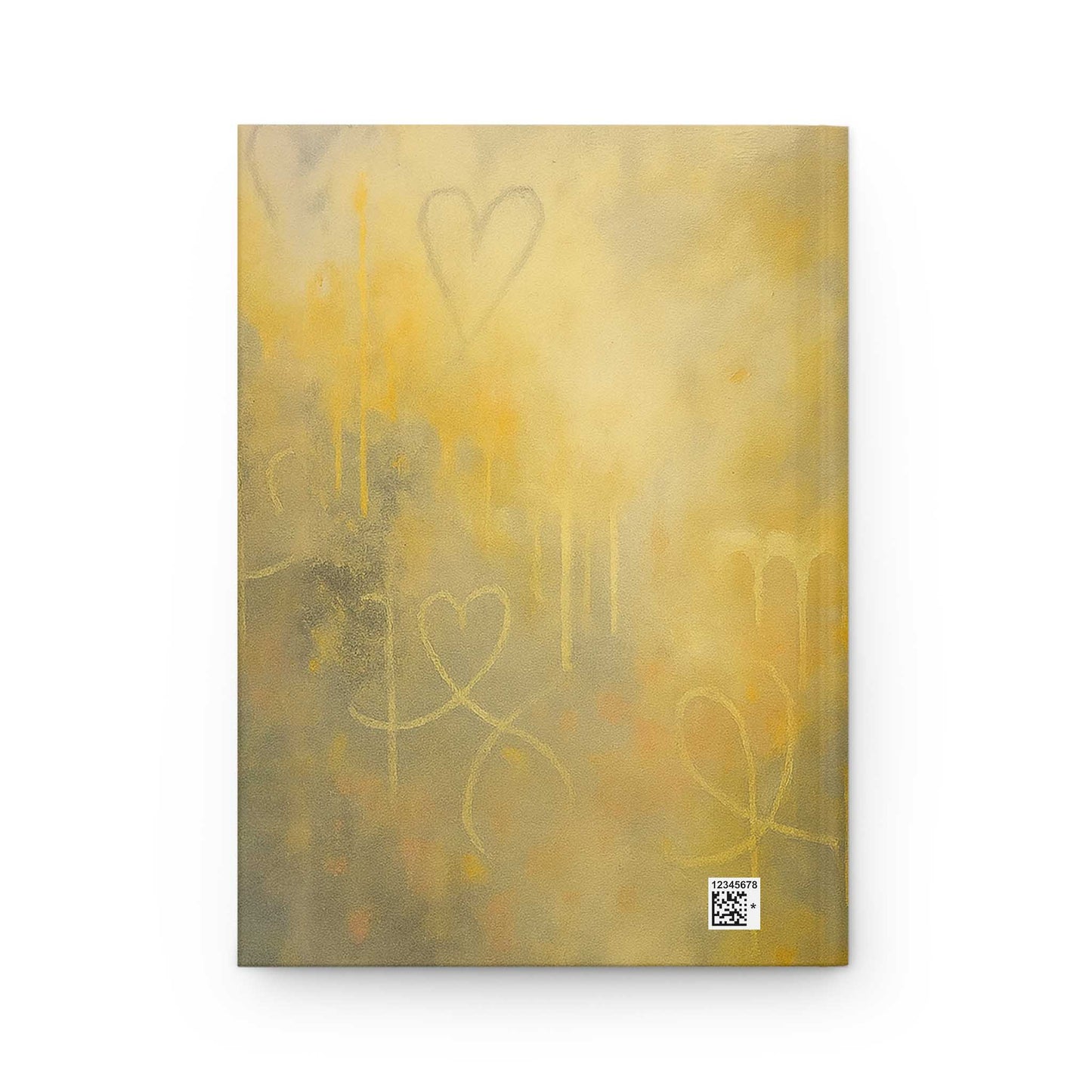 Personalized Pomeranian Fine-Art Graffiti-Style Hardcover Journal