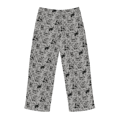 Corgi Drawing Men's Pajama Pants