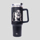 Bulldog Laser Engraved Traveler Tumbler, 40oz