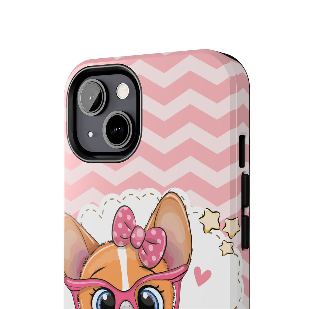 Cute Corgi Puppy Tough Phone Cases