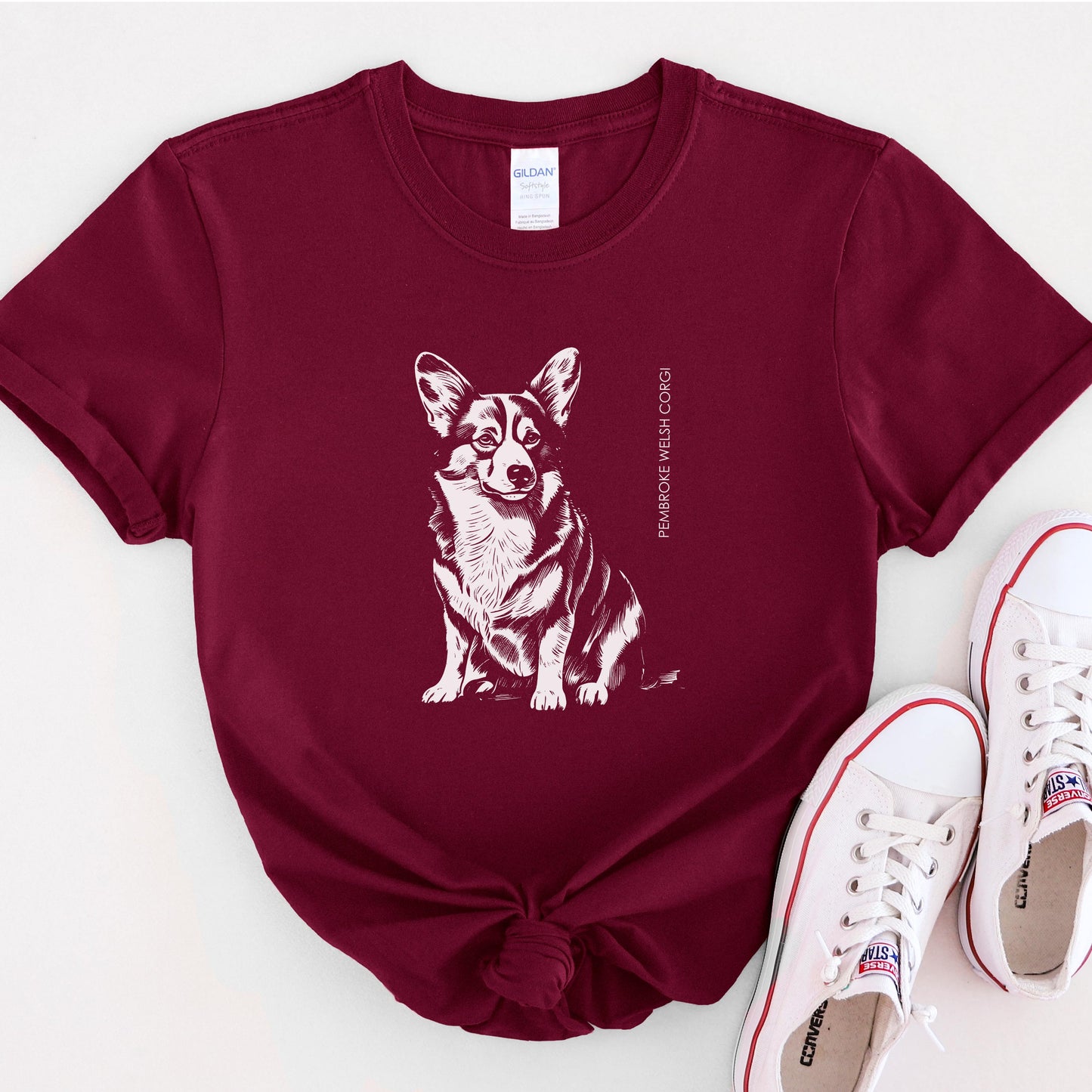 Pembroke Welsh Corgi Unisex Softstyle T-Shirt