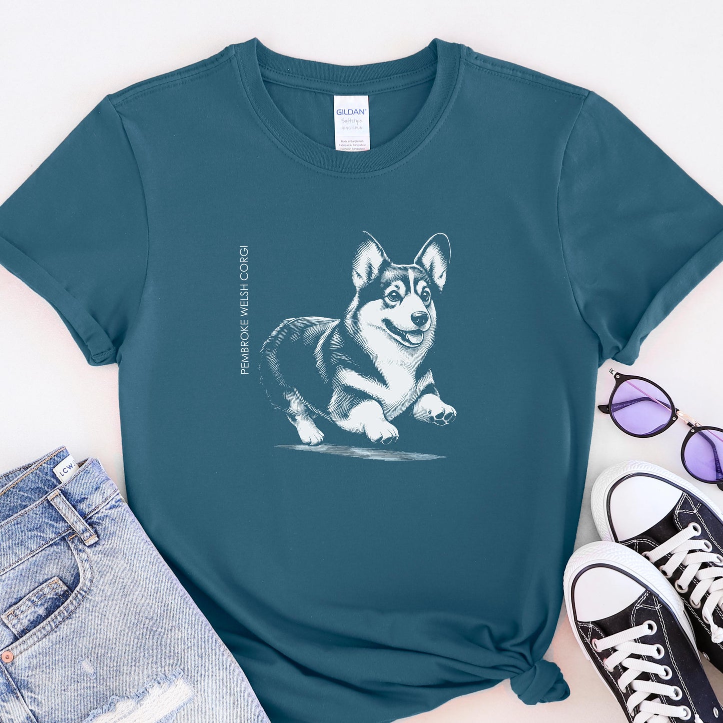 Pembroke Welsh Corgi Unisex Softstyle T-Shirt