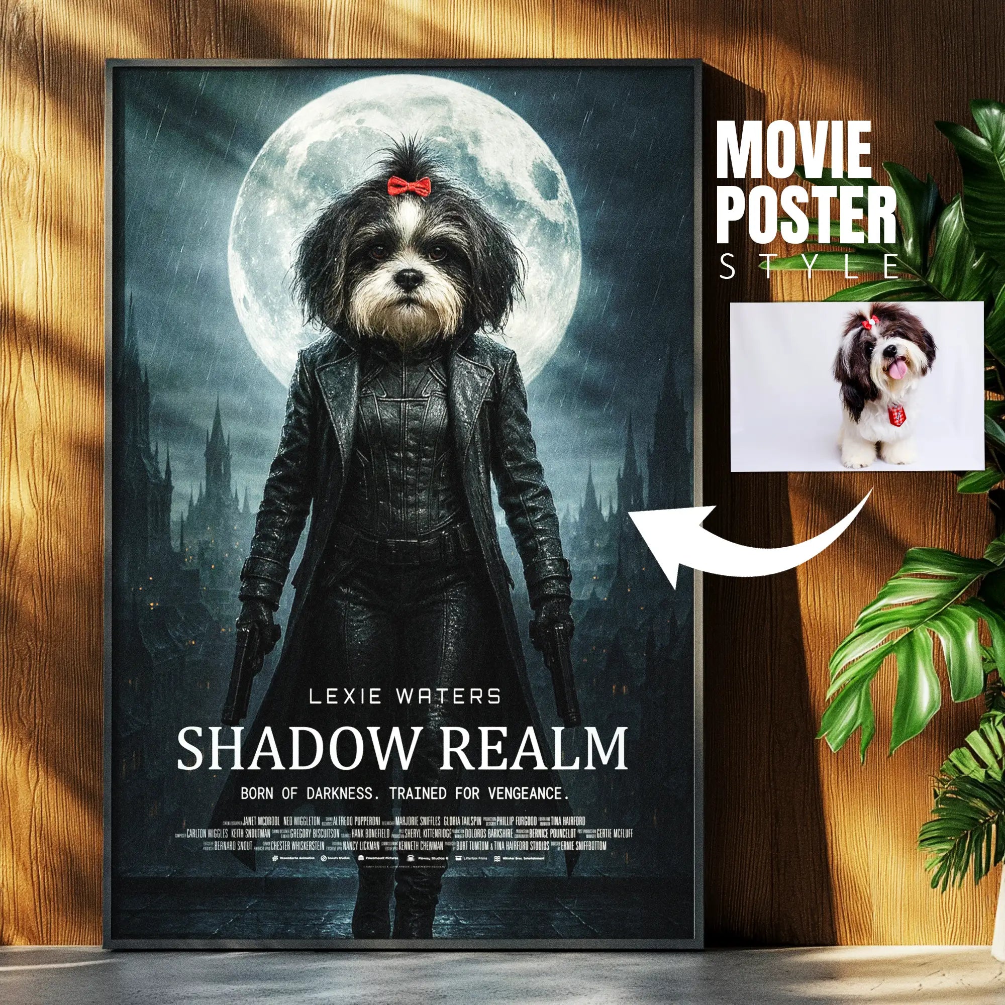 Custom Pet Movie | Dark Fantasy Cinematic Movie Poster
