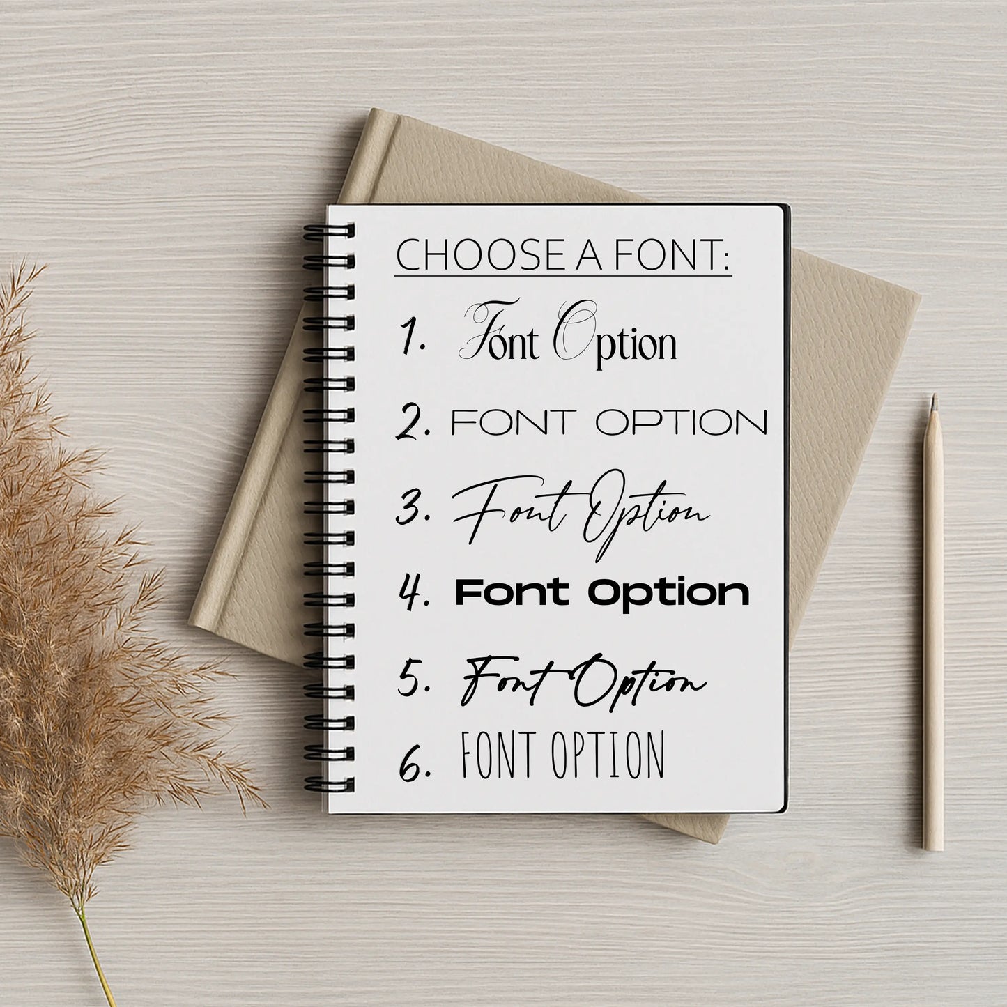 Shih Tzu Flower Spiral Notebook