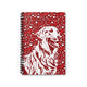 Golden Retriever Hearts Spiral Notebook