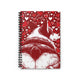 Personalized Corgi Butts Hearts Spiral Notebook