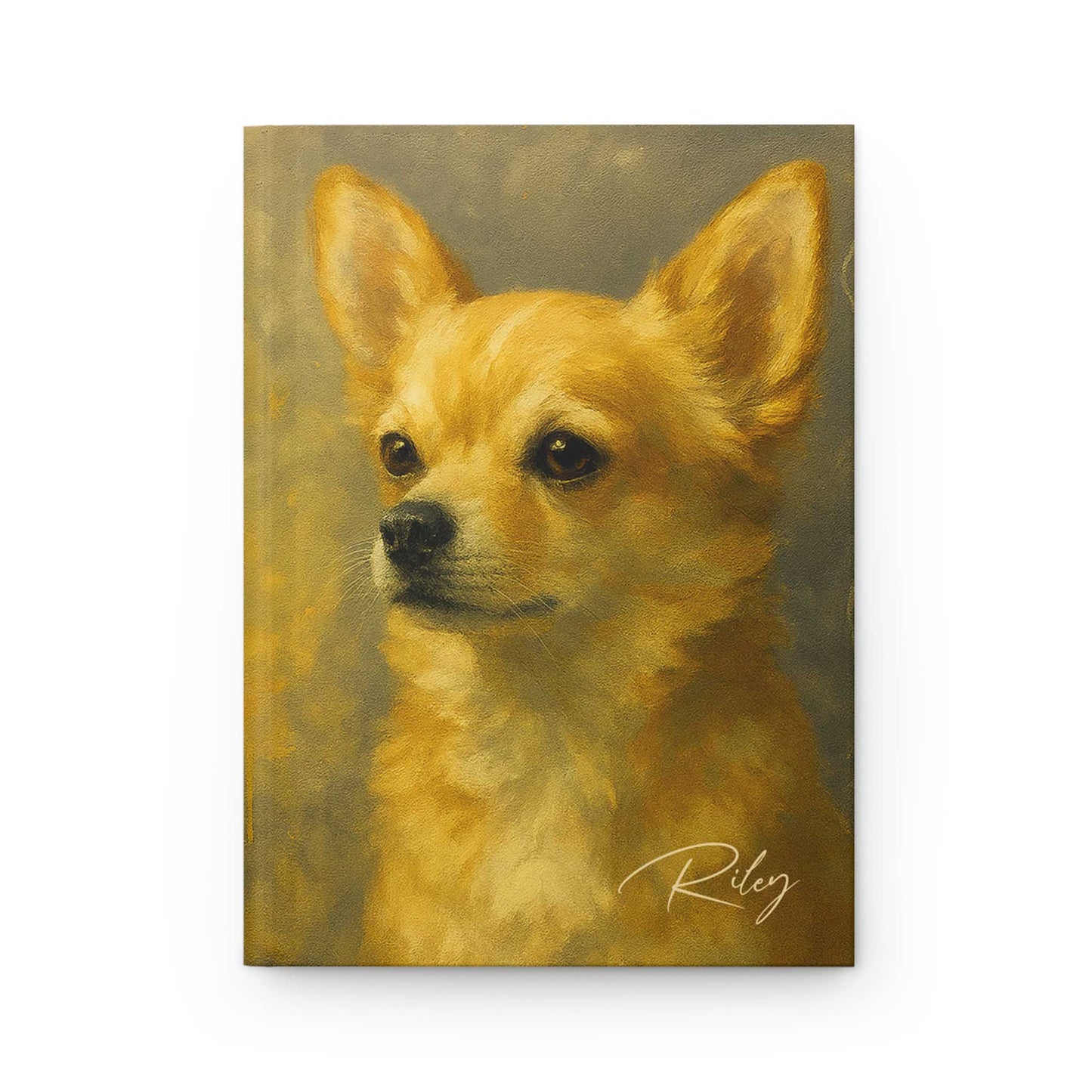 Personalized Chihuahua Fine-Art Graffiti-Style Hardcover Journal
