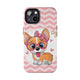 Cute Corgi Puppy Tough Phone Cases