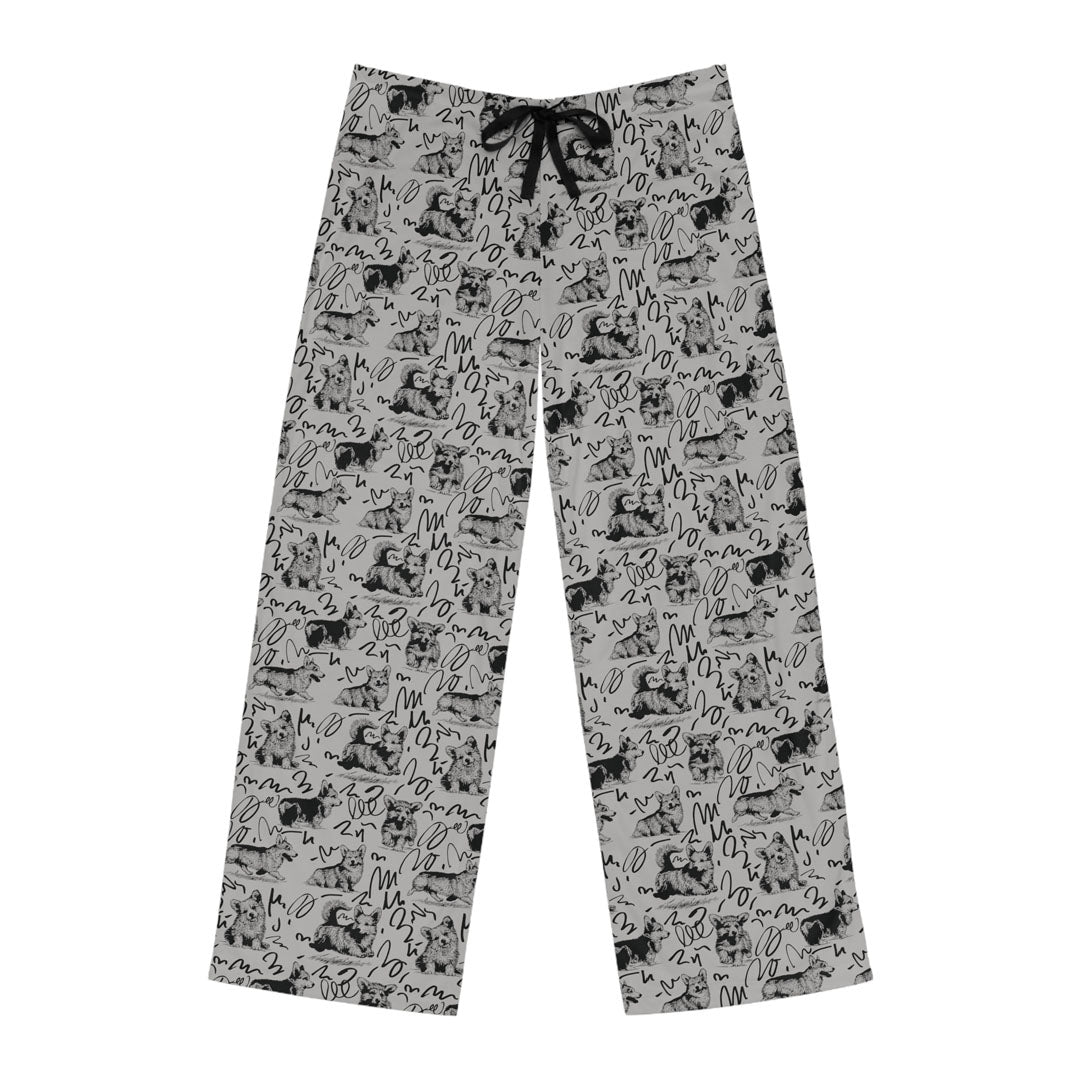 Corgi Drawing Men's Pajama Pants