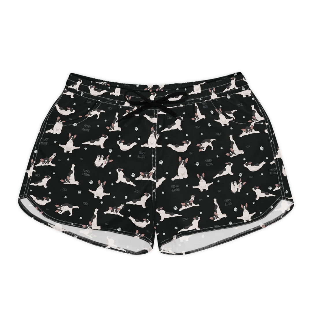 Doga French Bulldog Women's Casual Shorts