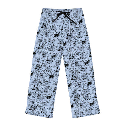 Corgi Drawing Women's Pajama Pants