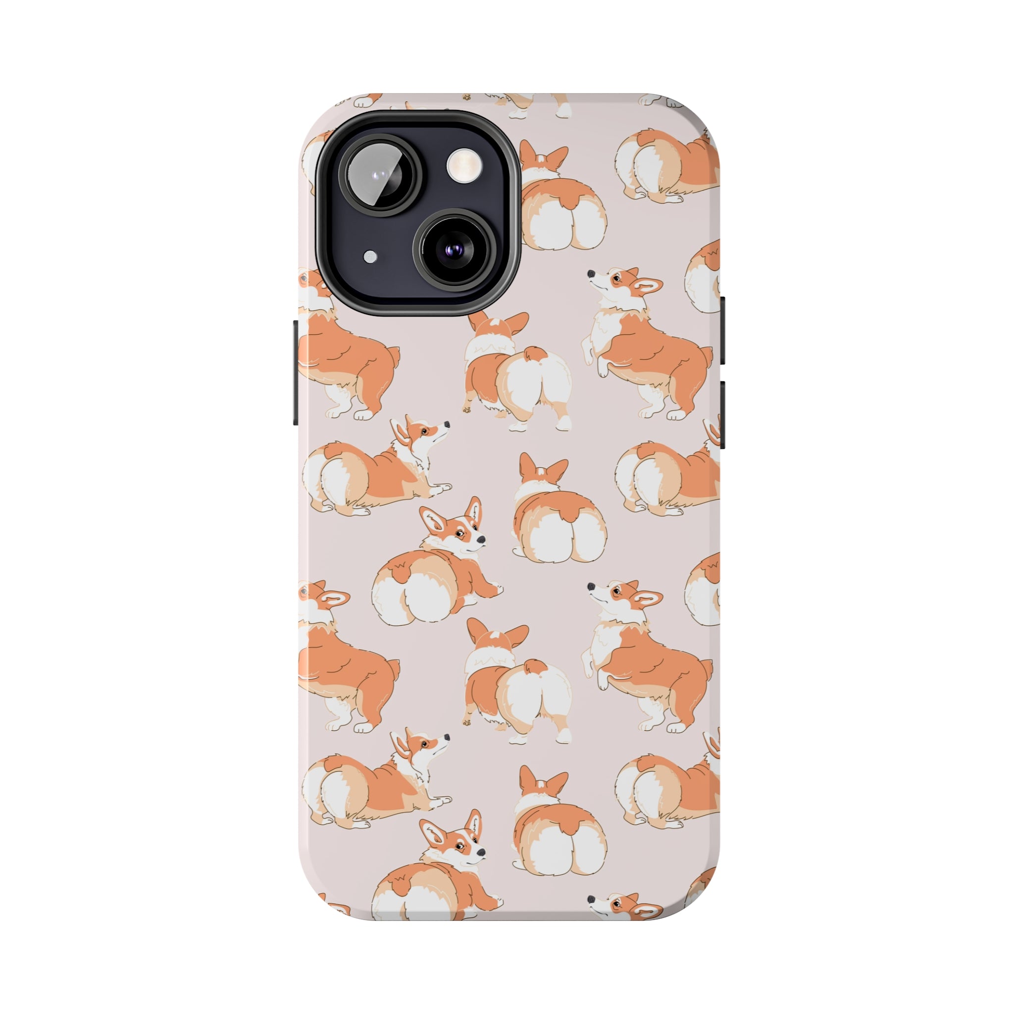 Corgi Talk To The Fluff iPhone Tough Cases