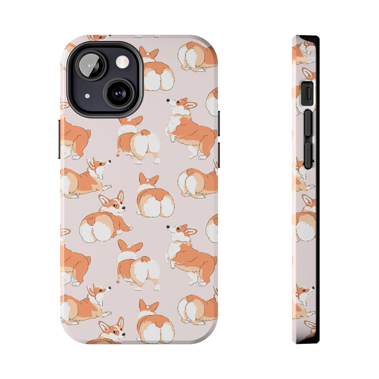 Corgi Talk To The Fluff iPhone Tough Cases