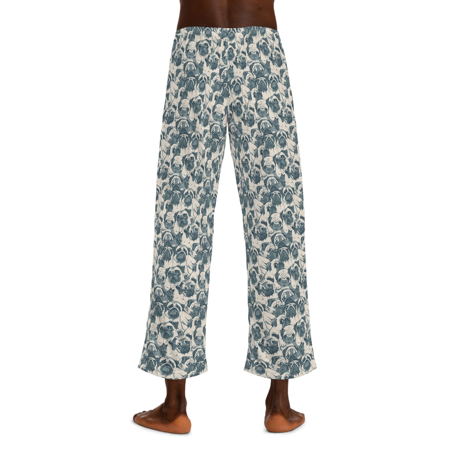 Pug Faces Men's Pajama Pants