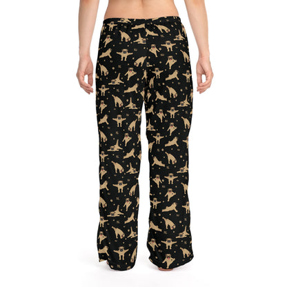 Dog Pug Women's Pajama Pants