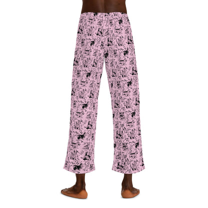 Corgi Drawing Men's Pajama Pants