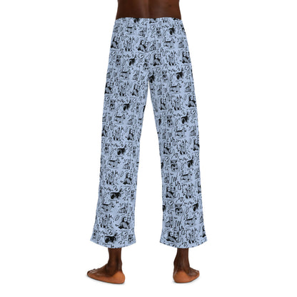 Corgi Drawing Men's Pajama Pants