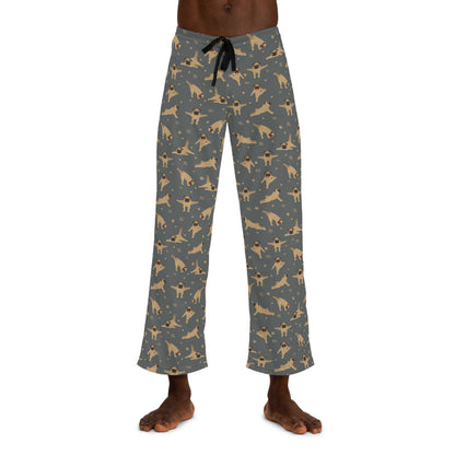 Pug Yoga Men's Pajama Pants