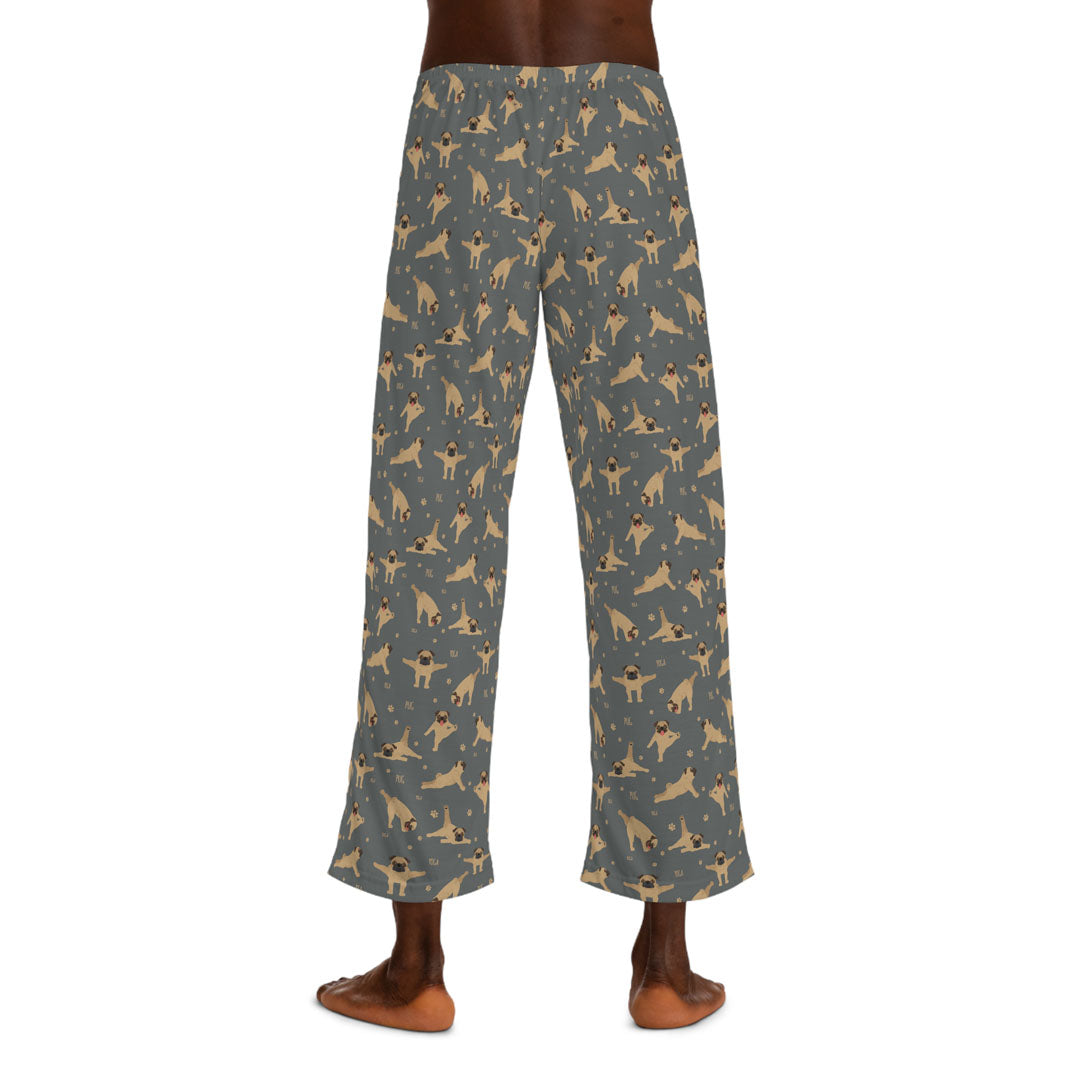 Pug Yoga Men's Pajama Pants