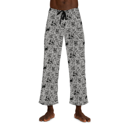 Corgi Drawing Men's Pajama Pants