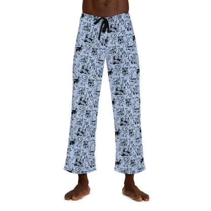 Corgi Drawing Men's Pajama Pants