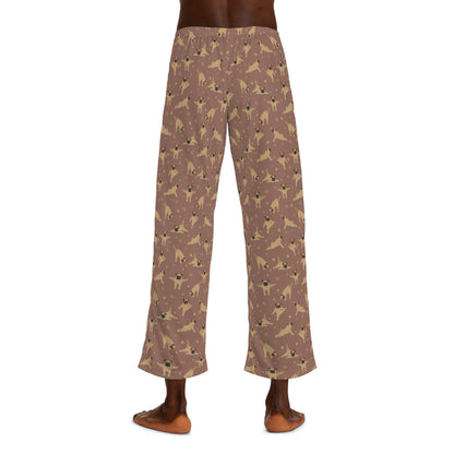 Pug Yoga Men's Pajama Pants