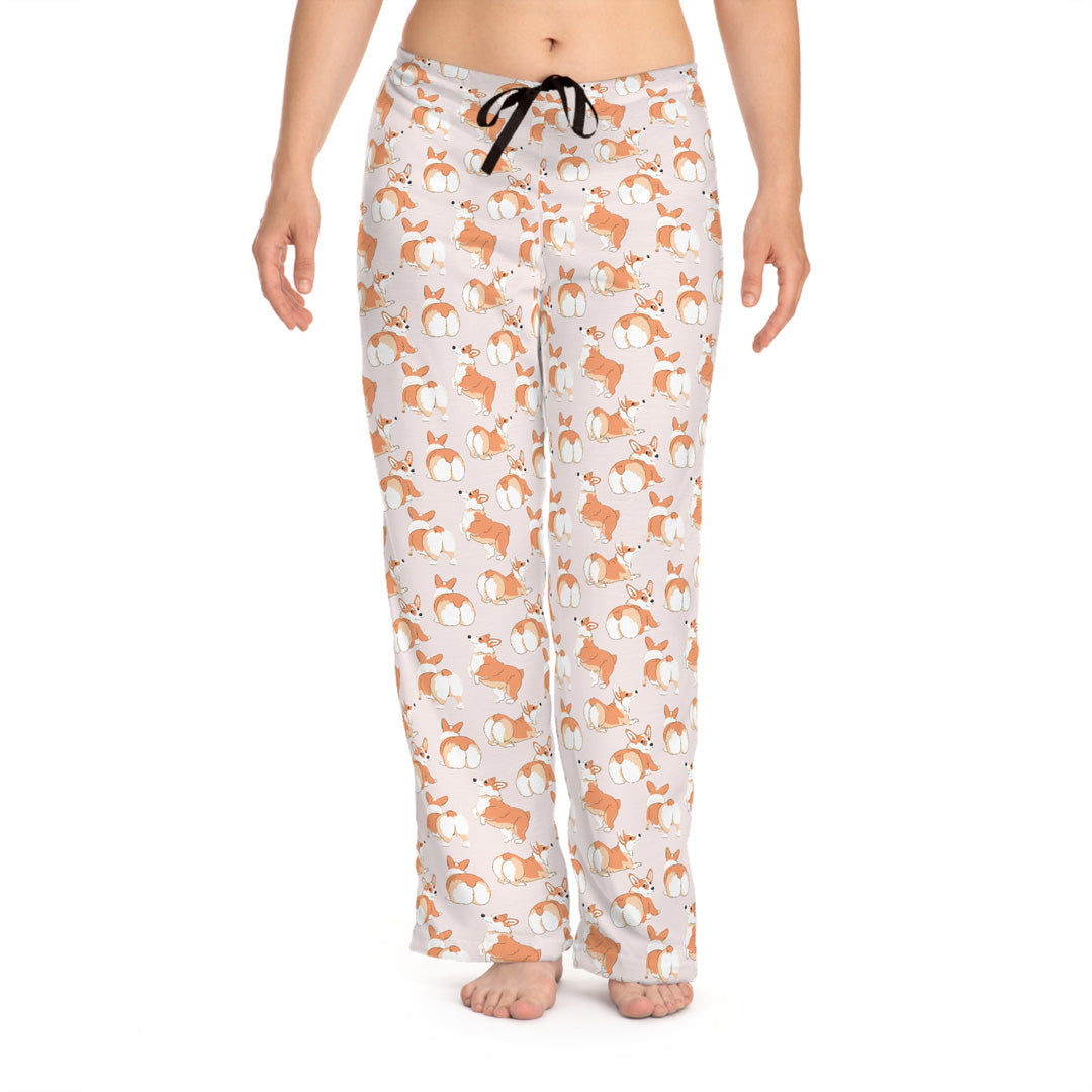 Corgi Talk To The Fluff Women's Pajama Pants