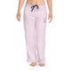 Corgi Women's Pajama Pants (Pink Stripes)