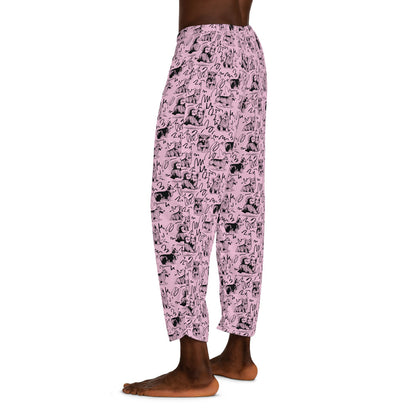 Corgi Drawing Men's Pajama Pants