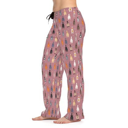 Cat Butts Funny Women's Pajama Pants