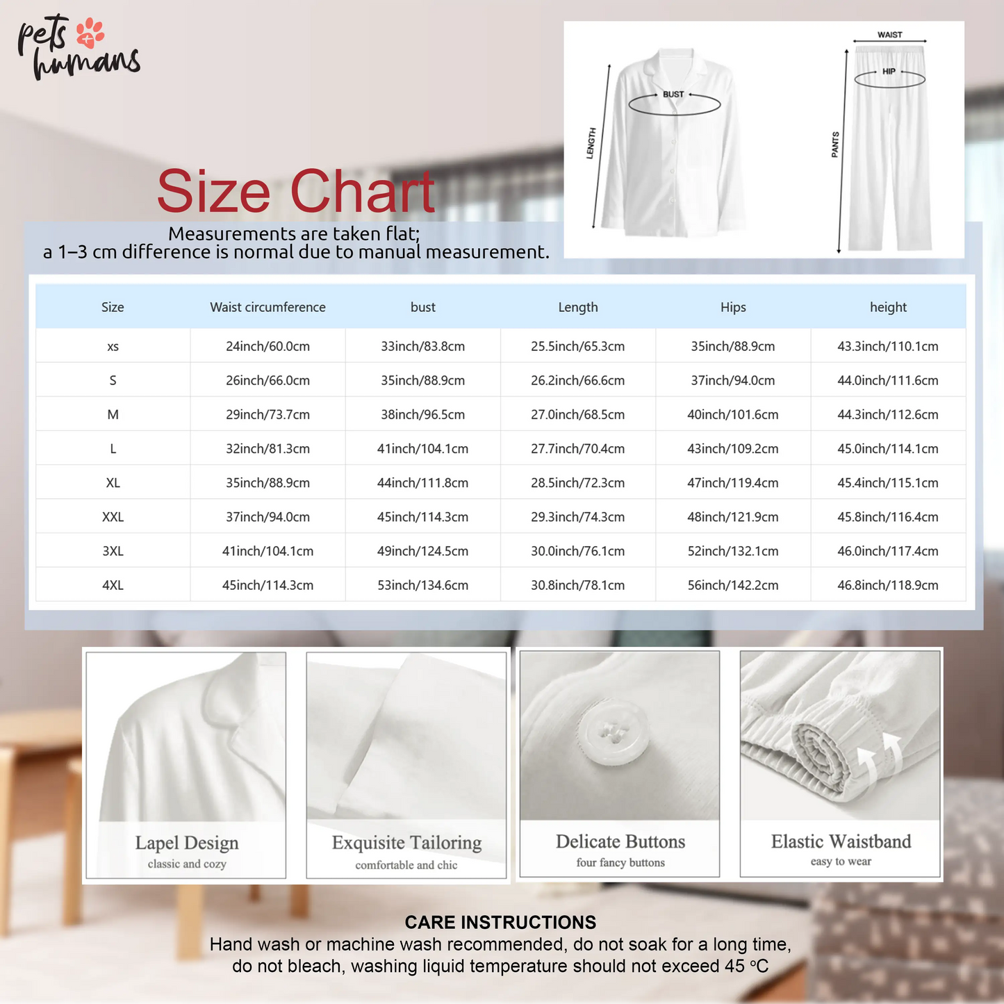 Custom Flannel Pet Pajamas