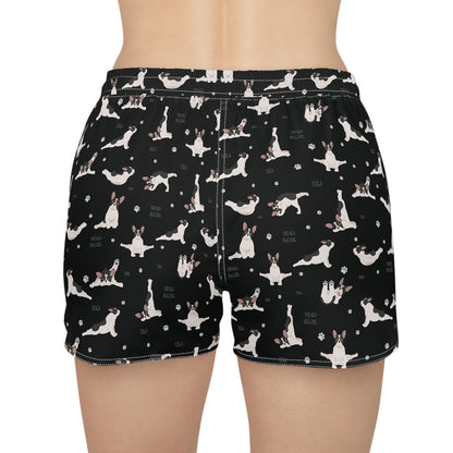 Doga French Bulldog Women's Casual Shorts