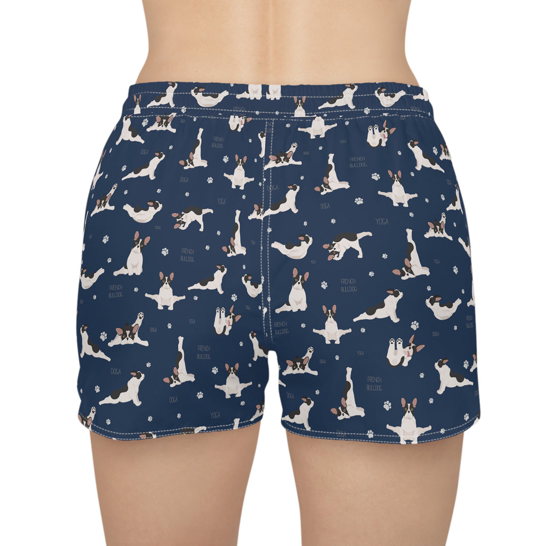 Doga French Bulldog Women's Casual Shorts