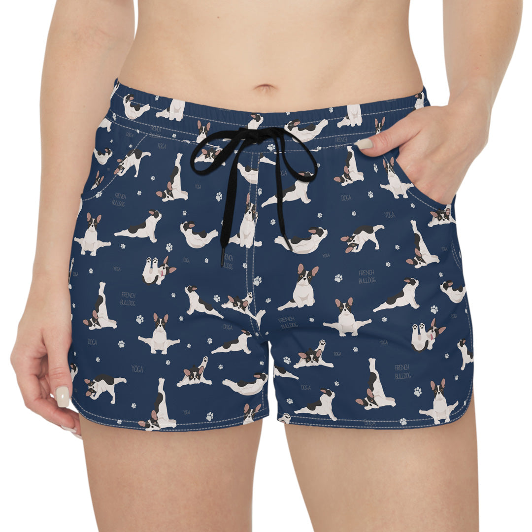 Doga French Bulldog Women's Casual Shorts