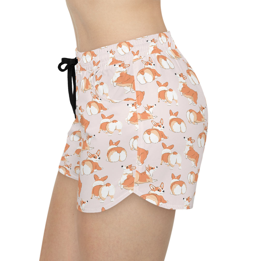 Corgi 'Talk To The Fluff' Women's Casual Shorts