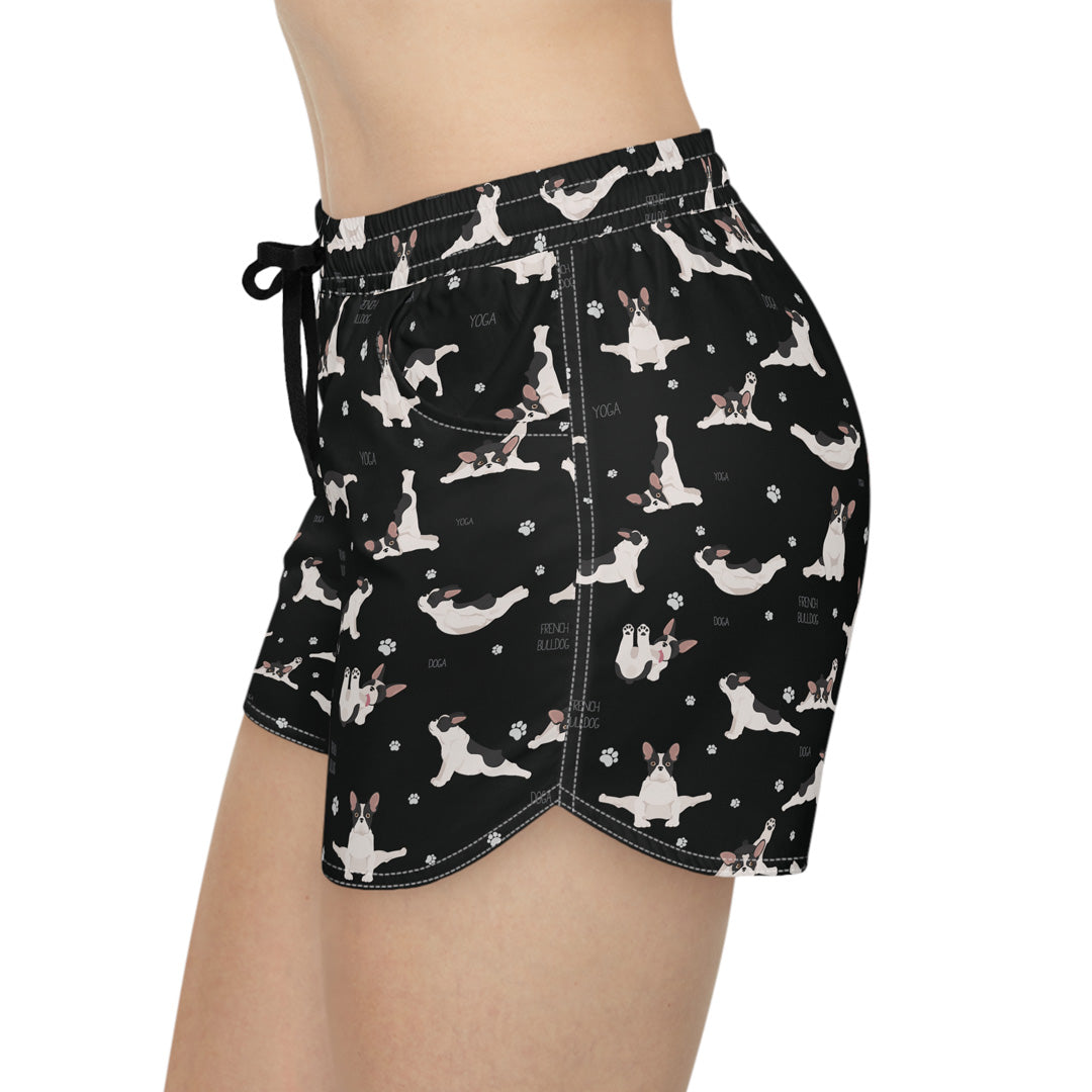 Doga French Bulldog Women's Casual Shorts