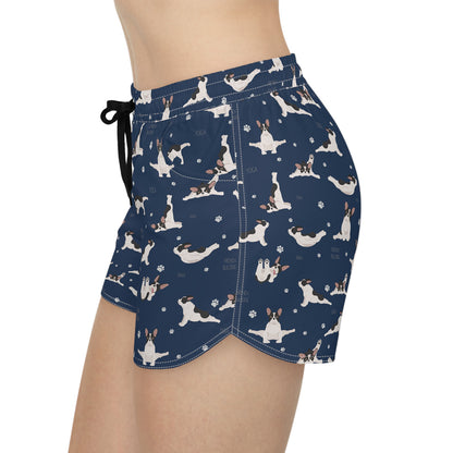 Doga French Bulldog Women's Casual Shorts