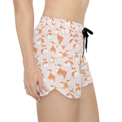 Corgi 'Talk To The Fluff' Women's Casual Shorts