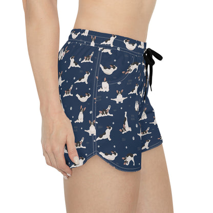 Doga French Bulldog Women's Casual Shorts