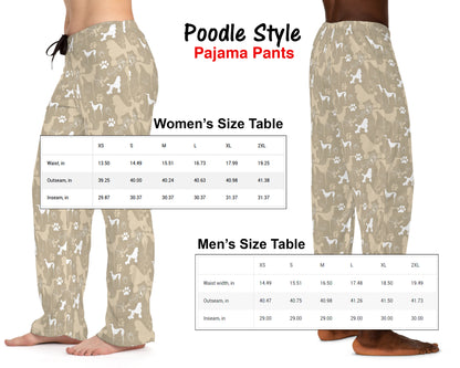 Poodle Style Men's Pajama Pants