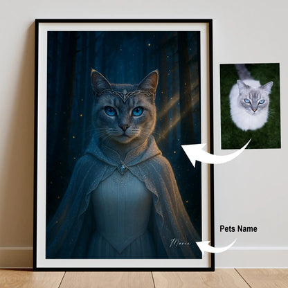 Custom Pet Portrait | Mystical Cinematic Pawtraits