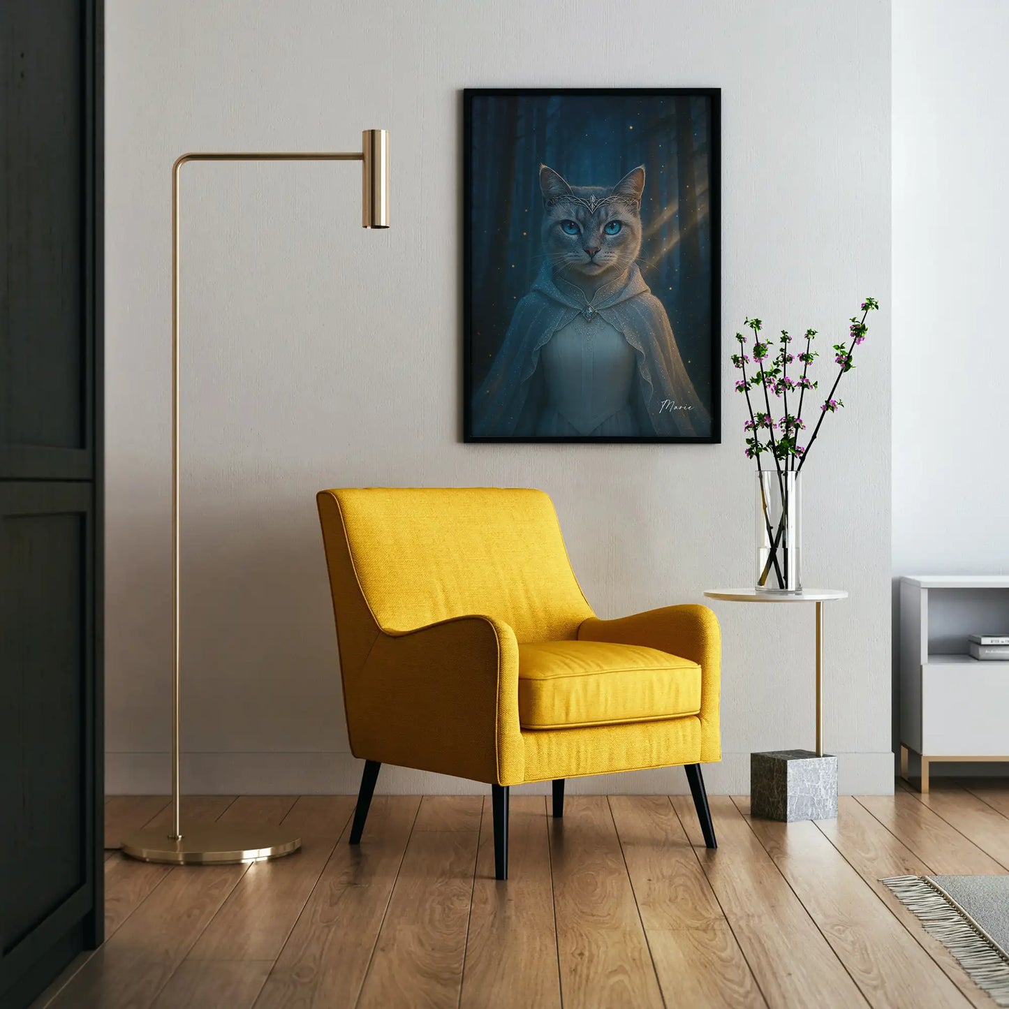 Custom Pet Portrait | Mystical Cinematic Pawtraits