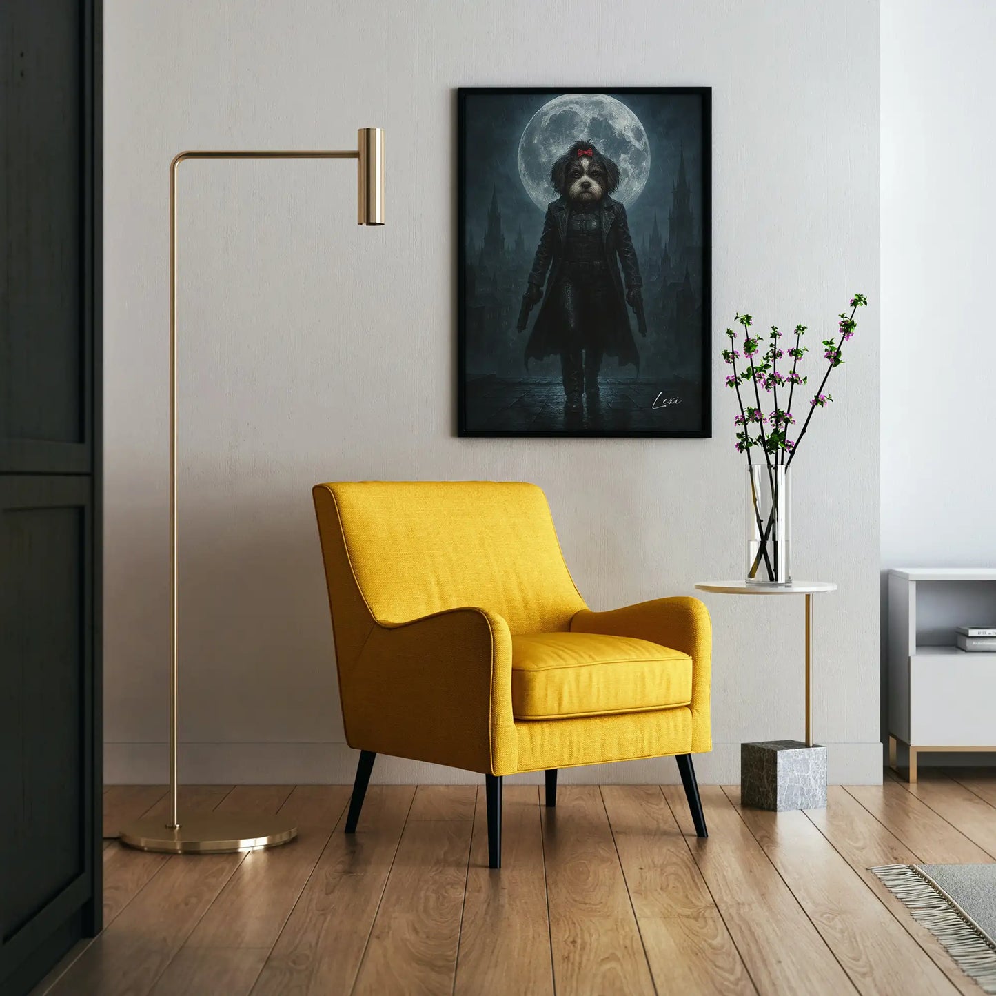 Custom Pet Portrait | Dark Fantasy Cinematic Pawtraits