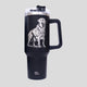 Golden Retriever Laser Engraved Traveler Tumbler, 40oz